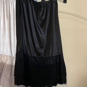 NWT Lace Trim Extender Slip Skirt
